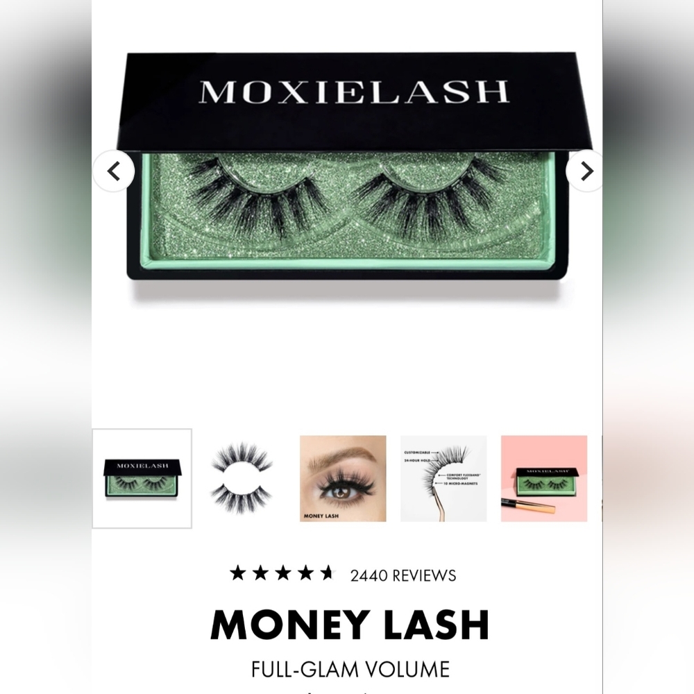 NWOT MoxieLash magnetic lashes